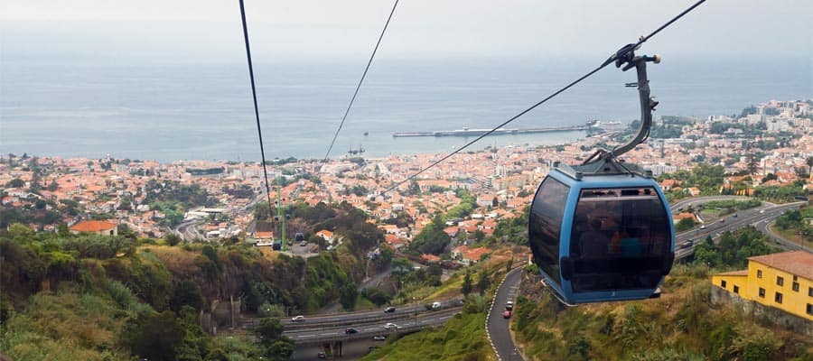 Cable Car rides on Funchal cruises