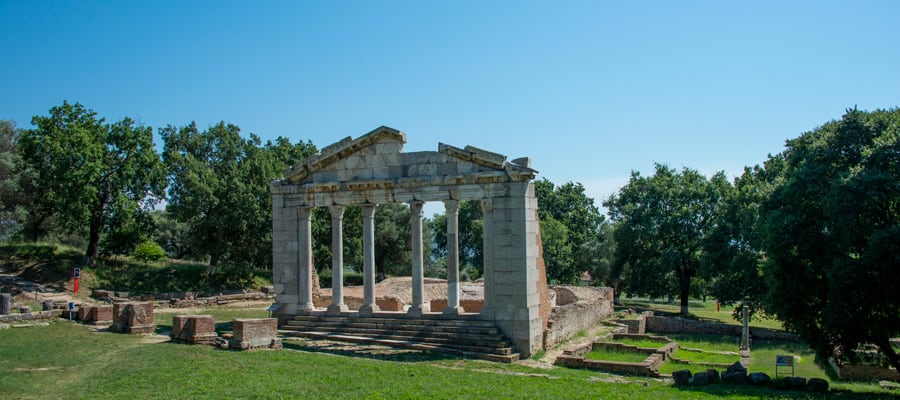 Butrint is a UNESCO World Heritage Site rich in ancient history.