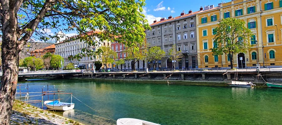 Stroll along the Rjecina river and take in the beauty of Rijeka. 