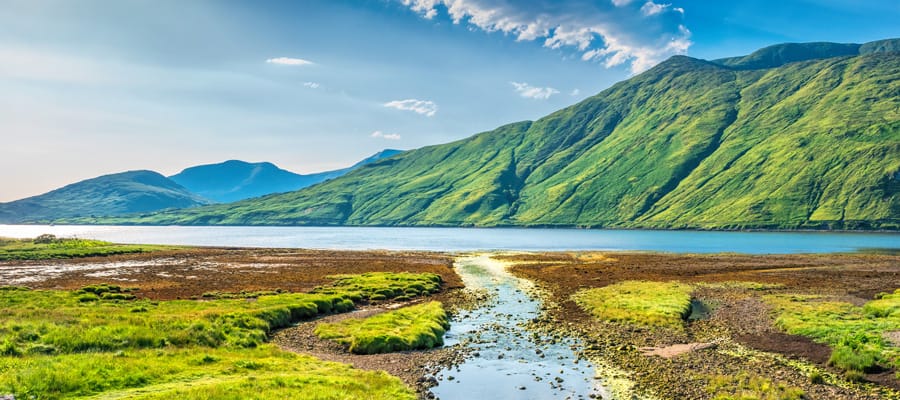 Explore the natural beauty of Ireland’s only fjord — Killary Fjord.