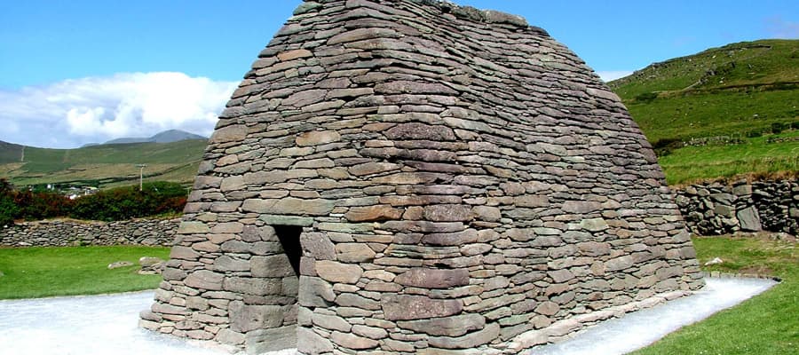 Take a scenic drive to The Gallarus Oratory, built around the 5th century.