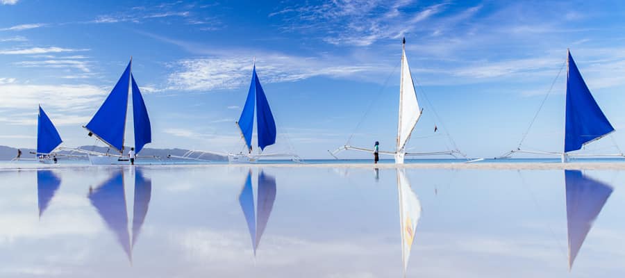 The island is paradise for anyone who loves water sports. 