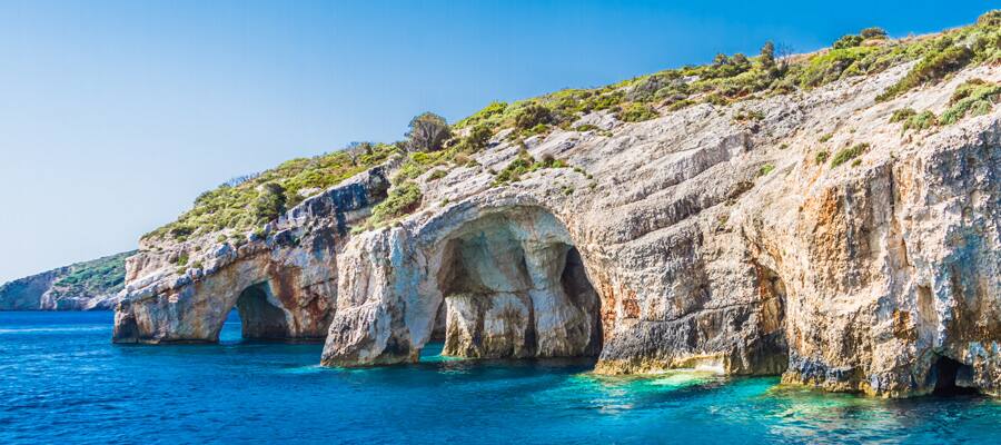 Explore the island’s beautiful beaches, cliffs and caves. 