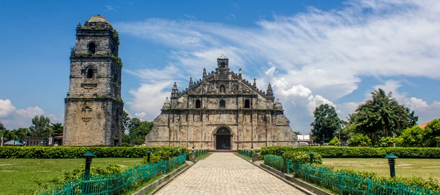 Tour the Saint Augustine Church commonly known as Paoay Church. 