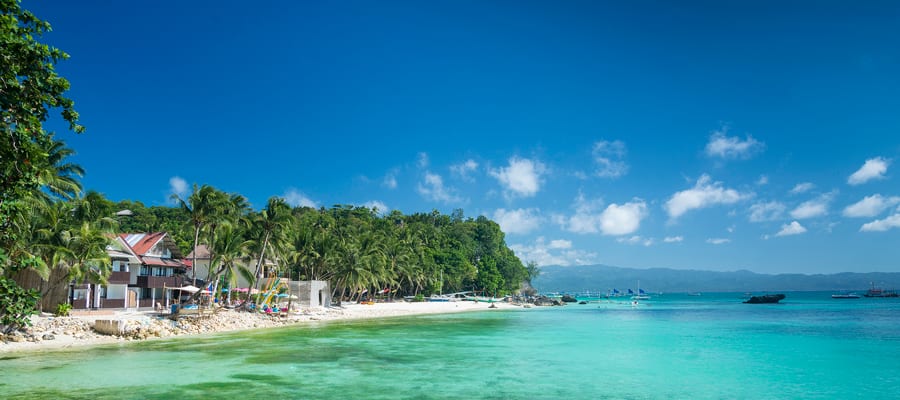 Spend a chill day on the beach enjoying sunshine and clear blue water.