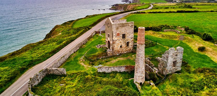 Visit the picturesque ruins of the Tankardstown copper mine.