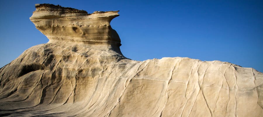 See erosion in action at the Kapurpurawan Rock Formation. 