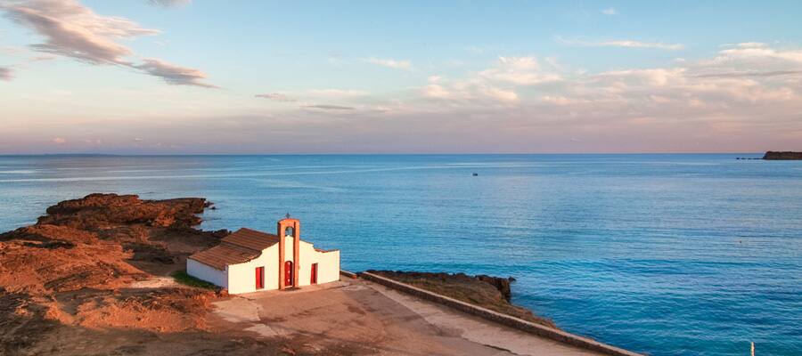 Catch the view from Vasilikos at the southern tip of the island. 