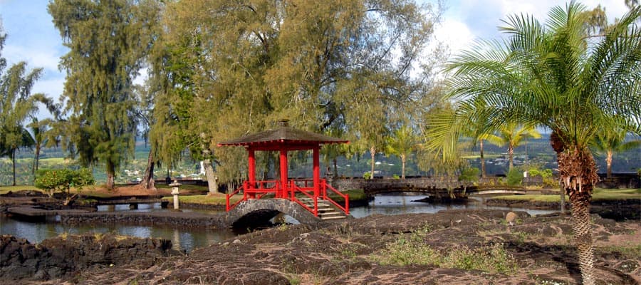 Liliuokalani Gardens on your Hawaii cruise