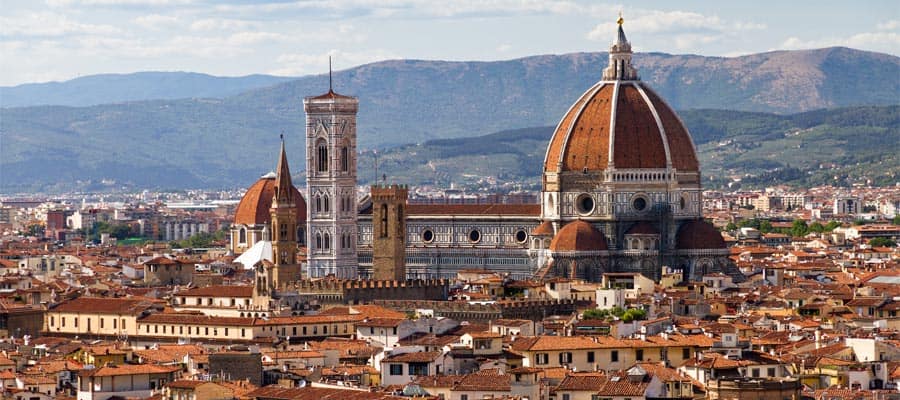 Cruise to the Cityscape of Florence on your Europe vacation