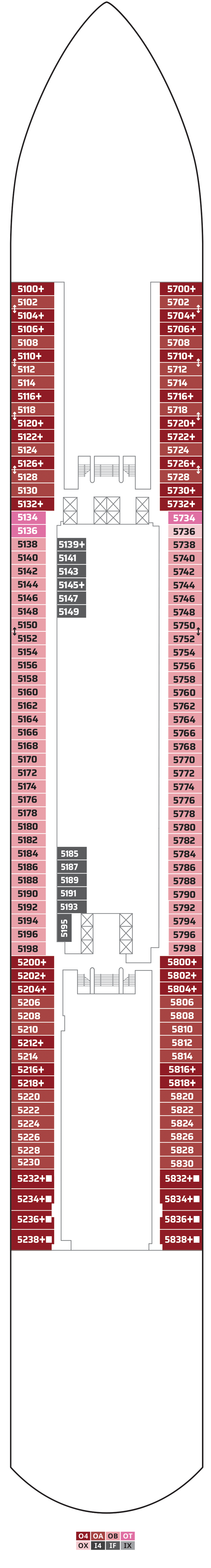 Deck 5 Deck Plan