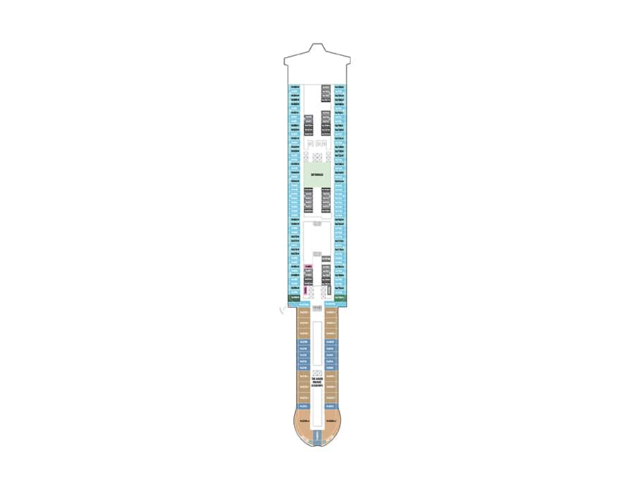 Deck 14 Deck Plan Thumbnail