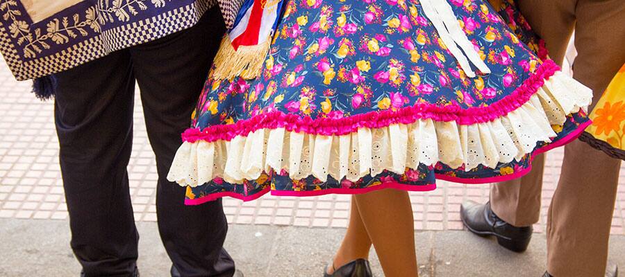 Traditional Chilean dress