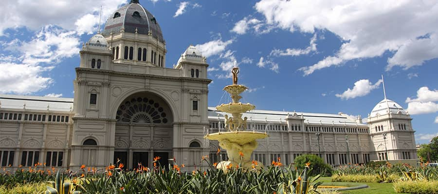 Carlton Garden on your Australia cruise to Melbourne