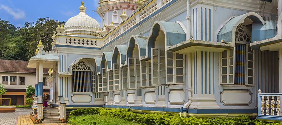 Shri Mangeshi temple on Cruises to Mormugao Goa