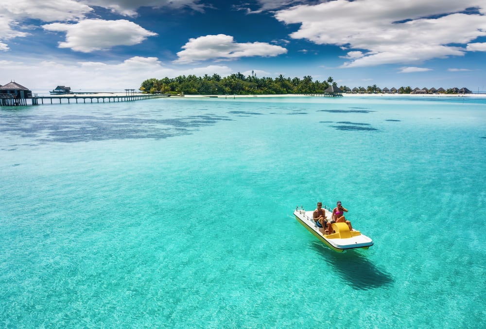 Pristine Beaches in The Maldives