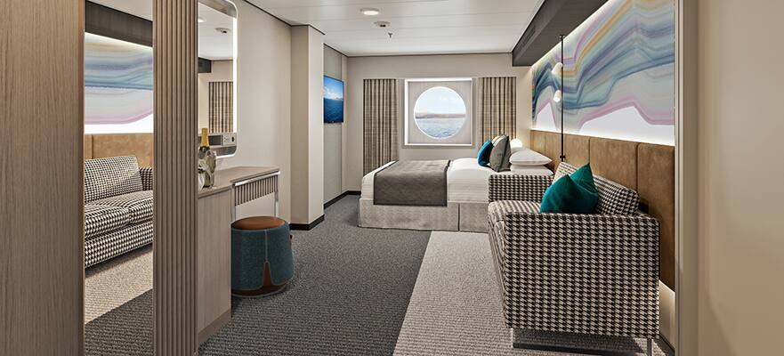 Oceanview with Round Window floor plan