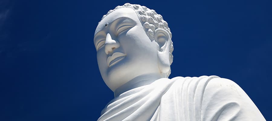 White Buddha in Nha Trang