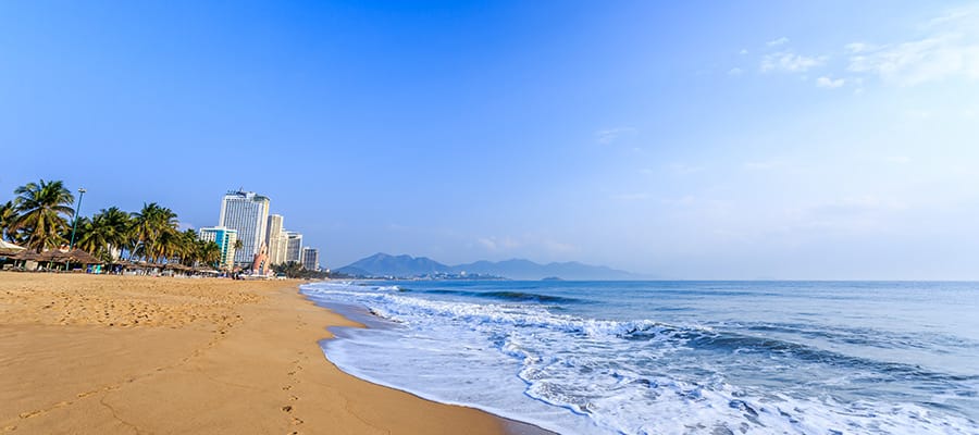 Blue waters of Nha Trang