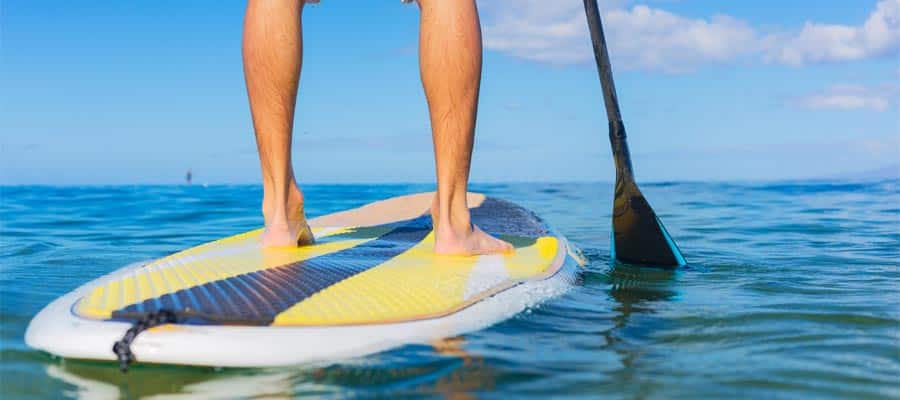 Paddle Boarding on your Weekend cruise