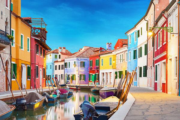 Burano, Italy cruise