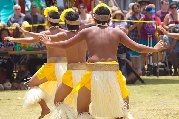 Tribal Dancers in Hawaii