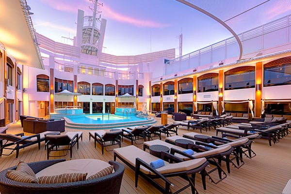 The Haven Courtyard on Norwegian Epic