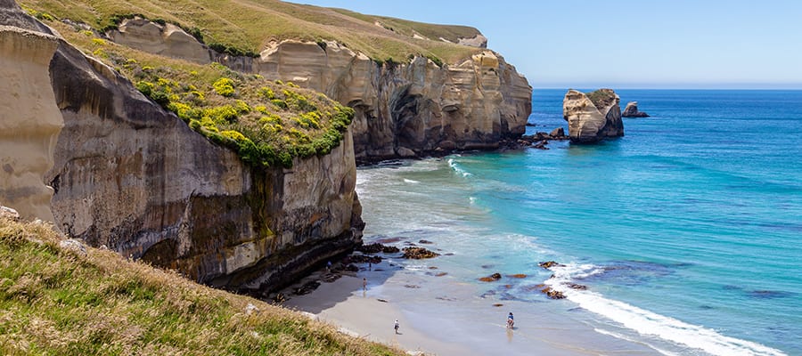 Tunnel beach on a Dunedin Cruise