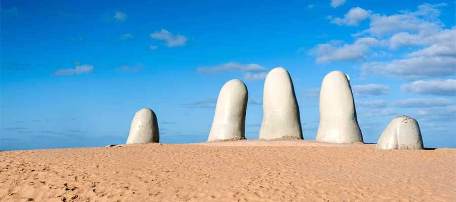 Sculptures in Punta Del Este