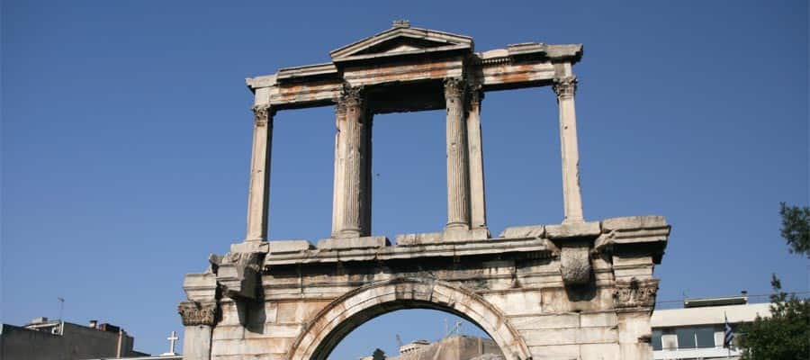 Hadrian's Arch on your Athens cruise