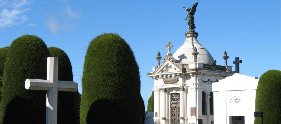 Cross in Punta Arenas Cemetery