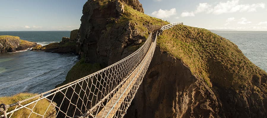 Carrick a Rede Rope Bridge in Belfast, Ireland