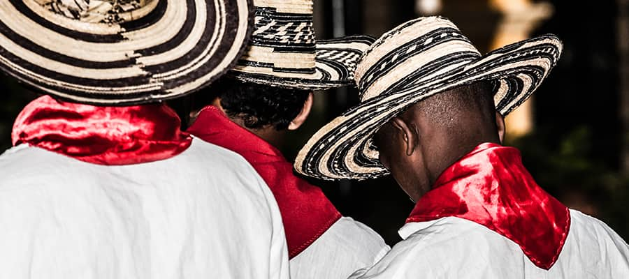 Colombian Dancers on a South America cruise