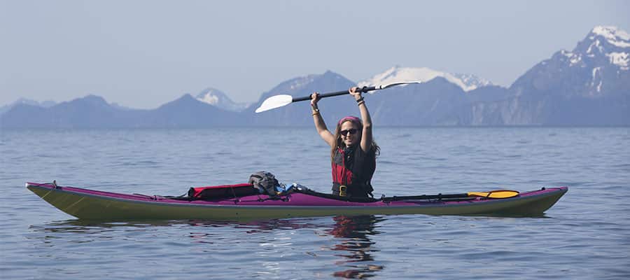 Kayak on your Alaska cruise