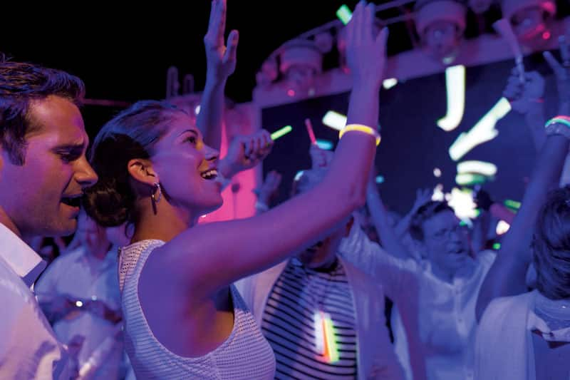 Norwegian Getaway Glow Party