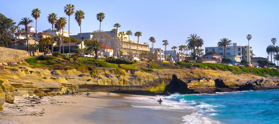 Visit San Diego on our Mexican cruises