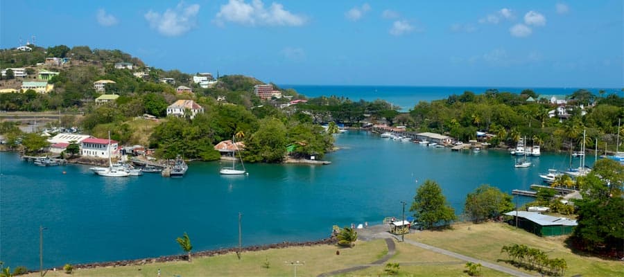 Castries, St. Lucia on your Caribbean cruise