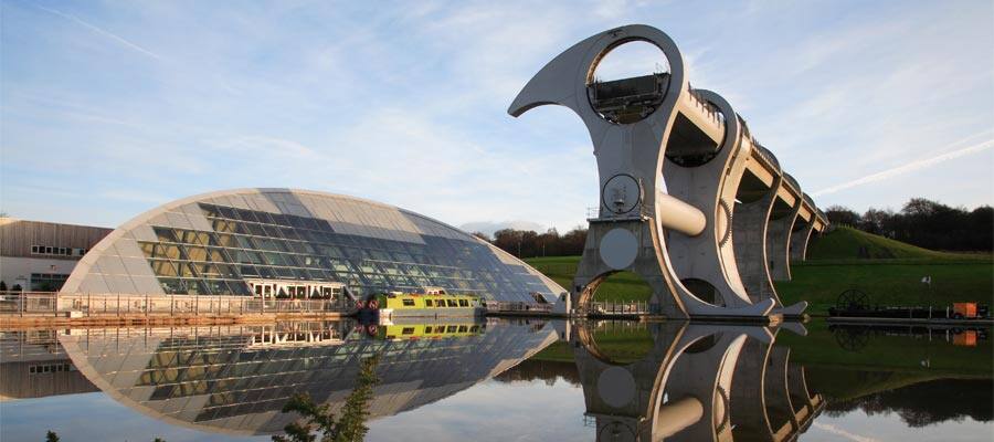 Falkirk Wheel on Europe vacation