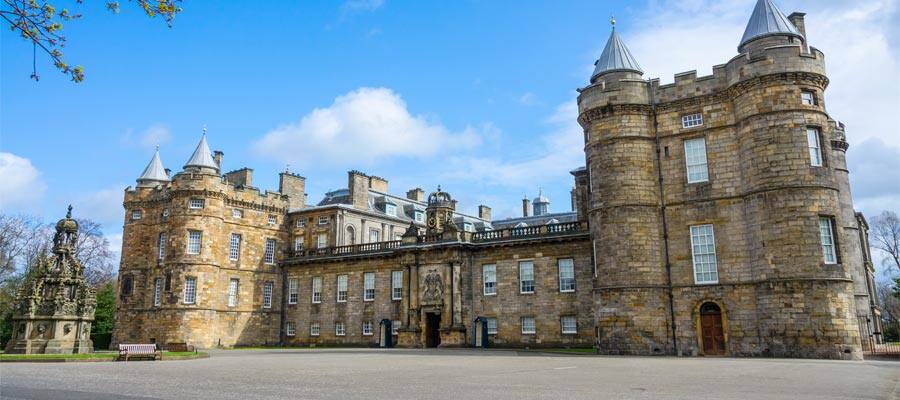 Holyrood Palace on Europe cruise