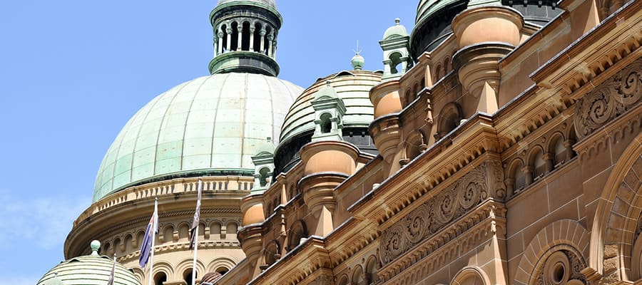 Queen Victoria Building on a Cruise to Sydney