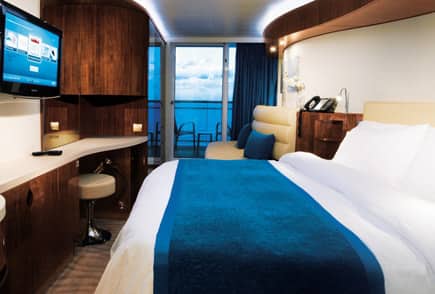 Relax in style in Norwegian's luxurious accommodations.