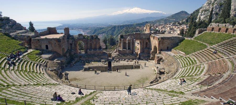 Taormina Theater on Cruises to Taormina