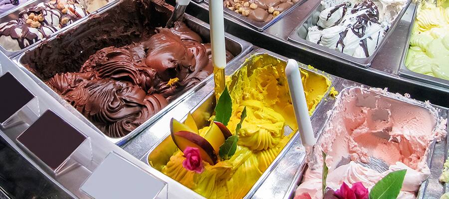 Gelato on your Taormina Cruises