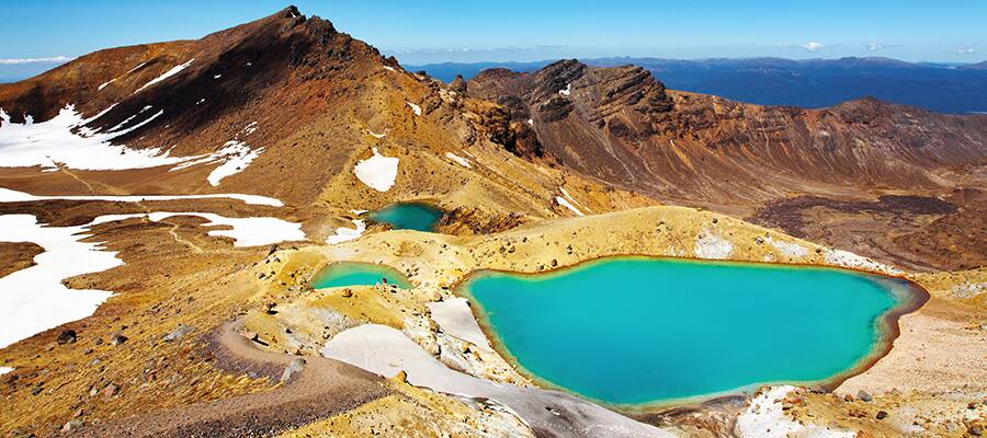 Emerald Lakes on a Cruise to Tauranga