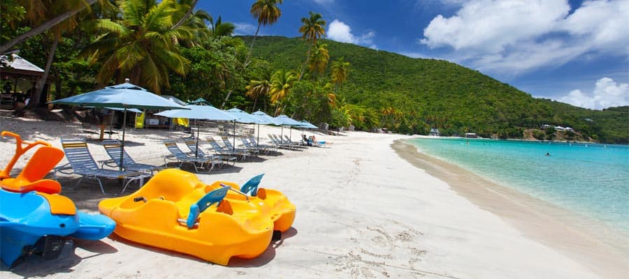 Beach days are better in Tortola