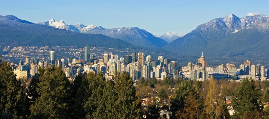 Vancouver Aerial on an Alaskan cruise