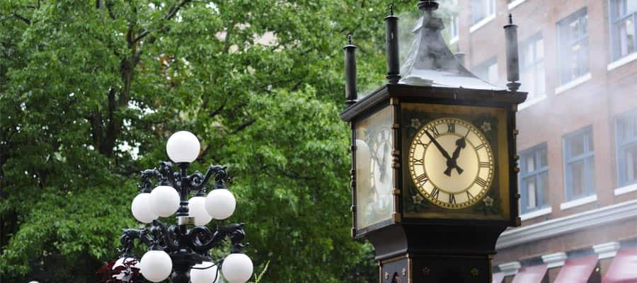 Steam-powered clock found at Gastown