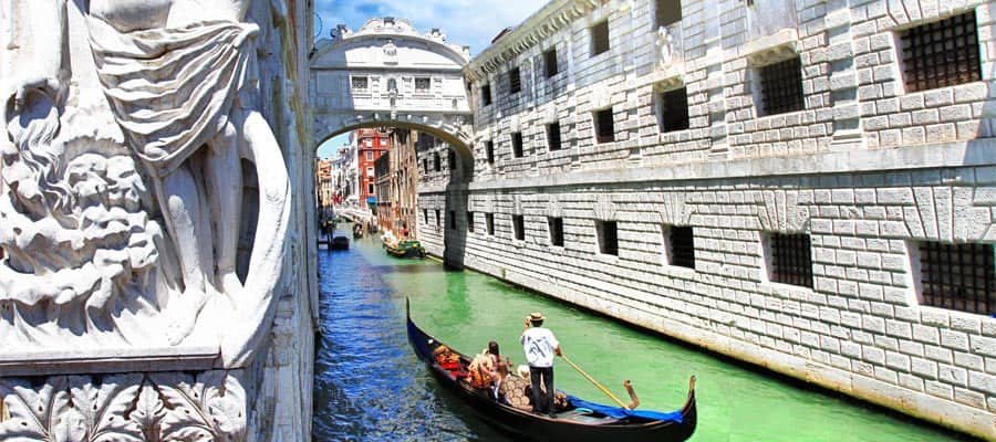 Cruise from Houston to the canals of Venice