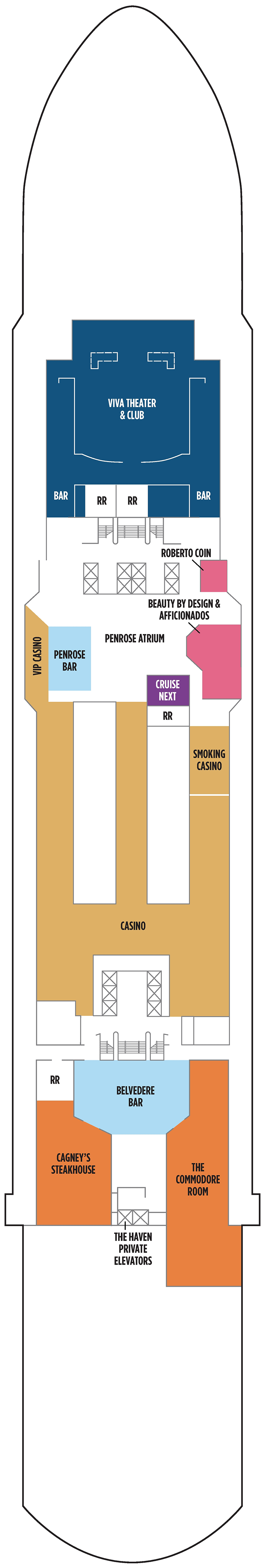 Deck 5 Deck Plan