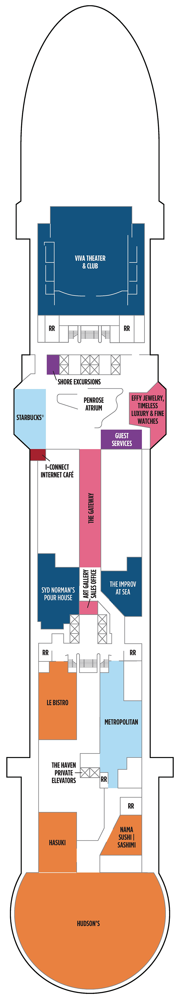 Deck 7 Deck Plan